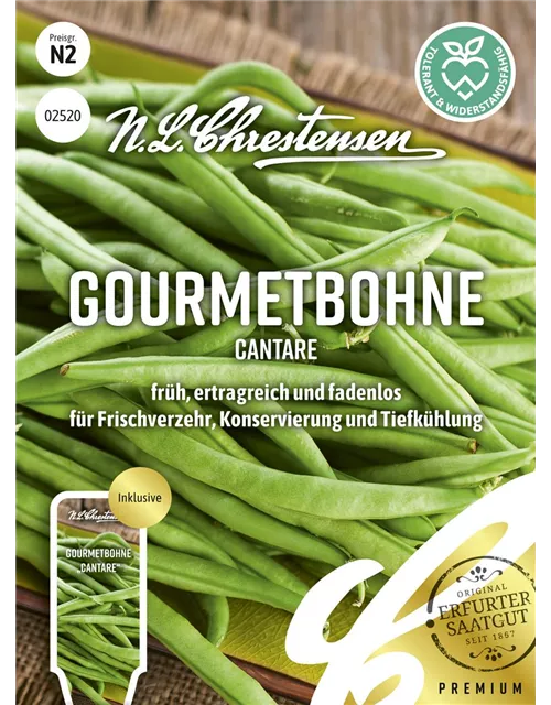 Buschbohnensamen 'Cantare'