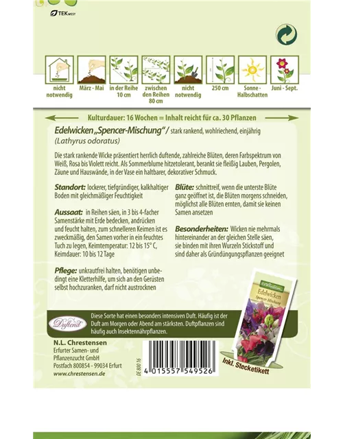 Duftwickensamen 'Spencer'