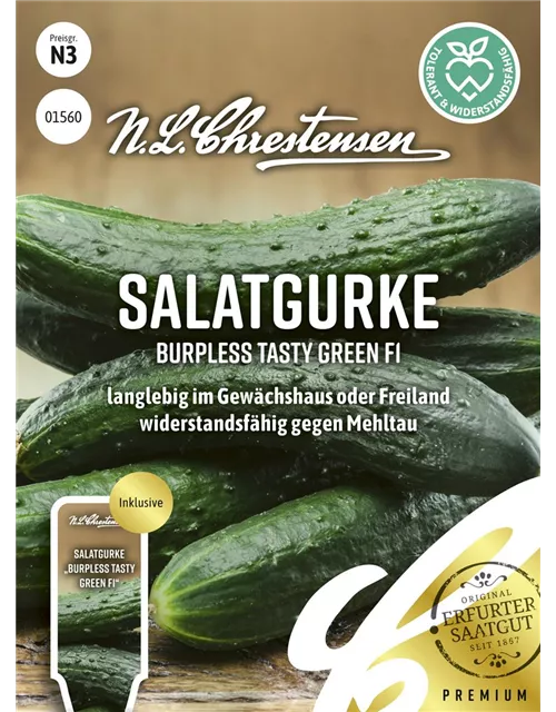 Gurkensamen 'Burpless Tasty Green F1'