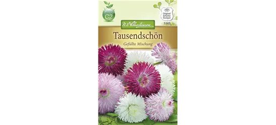 Gefülltes Gänseblümchen-Samen