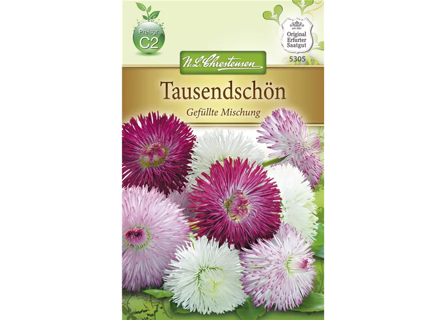 Gefülltes Gänseblümchen-Samen