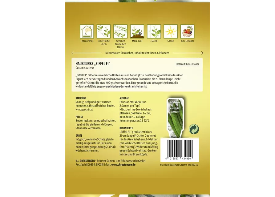 Gurkensamen 'Eiffel'
