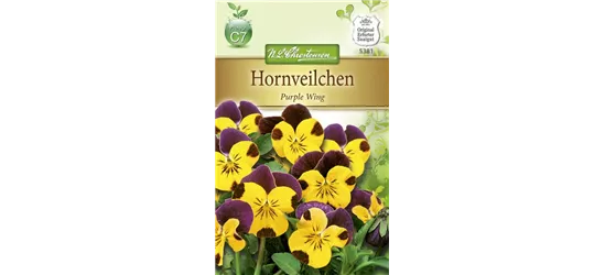 Hornveilchensamen 'Gold Purple Wing'