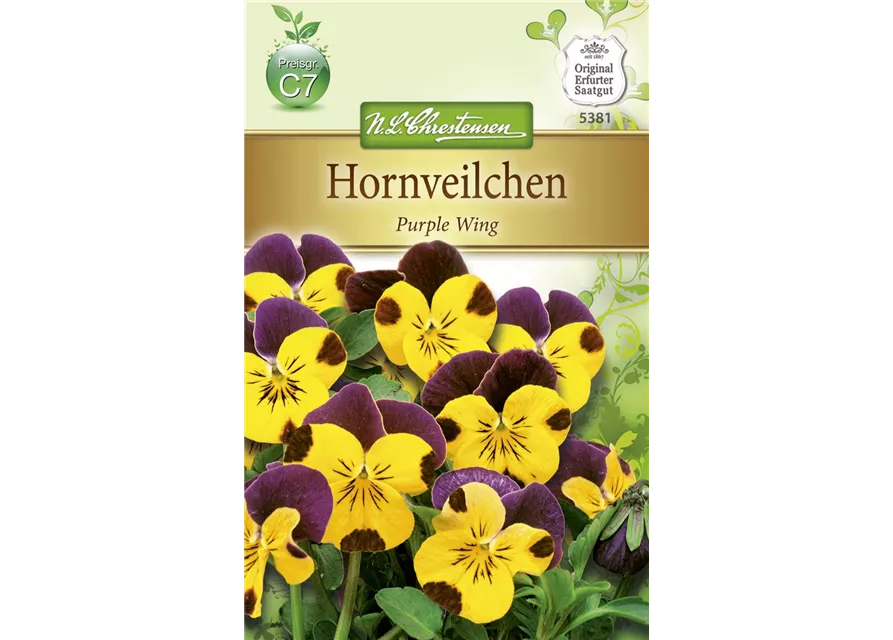 Hornveilchensamen 'Gold Purple Wing'