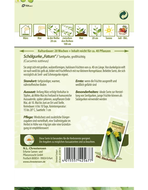 Gurkensamen 'Fatum'