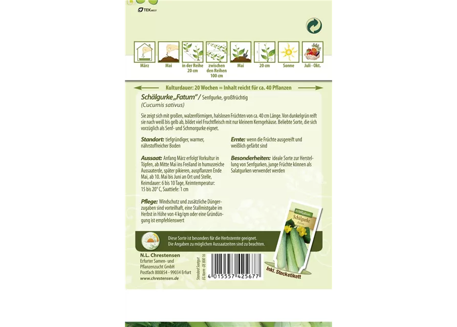 Gurkensamen 'Fatum'