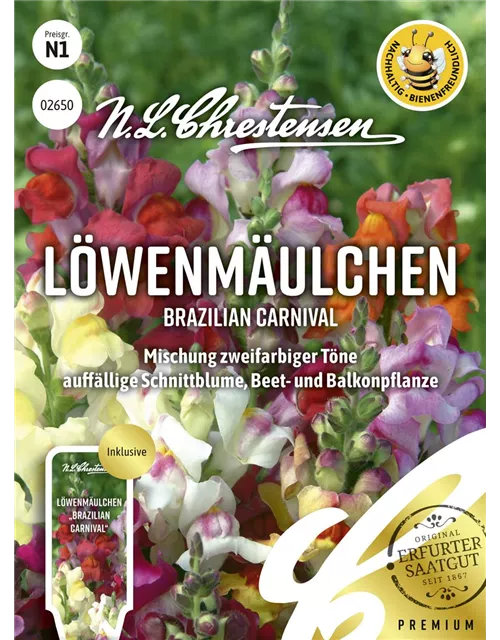 Löwenmäulchensamen 'Brazilian Carnival'
