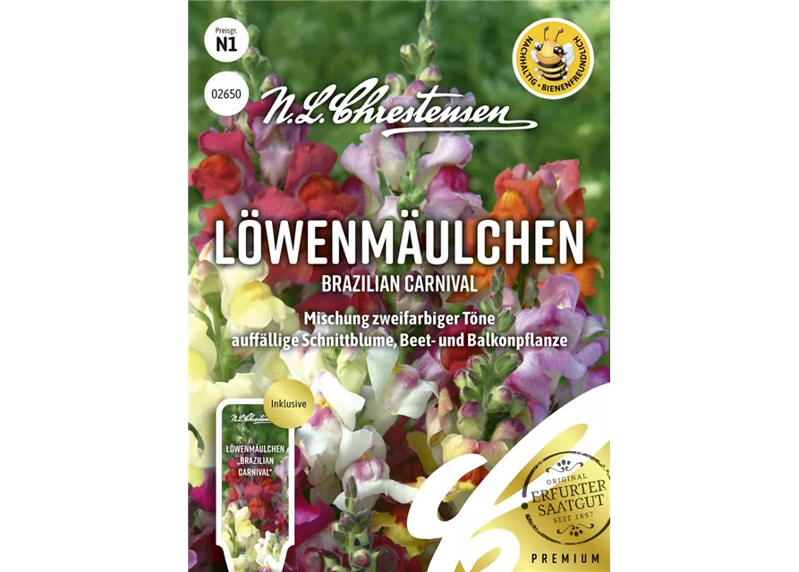 Löwenmäulchensamen 'Brazilian Carnival'