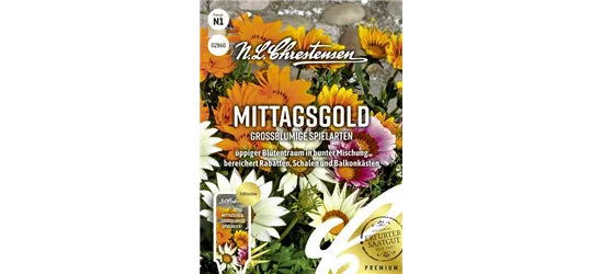 Mittagsgoldsamen 'Großblumige Spielarten'