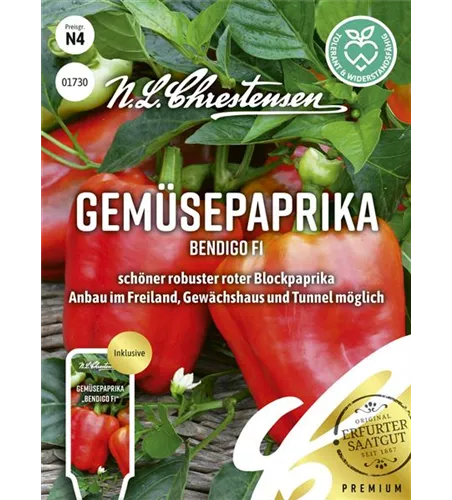 Paprikasamen 'Bendigo F1'