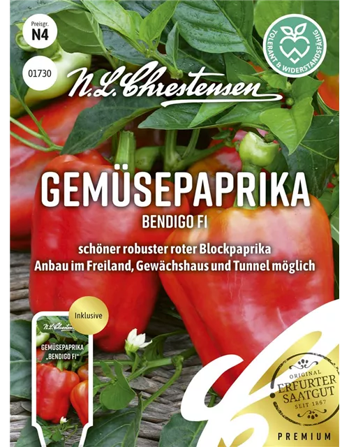 Paprikasamen 'Bendigo F1'