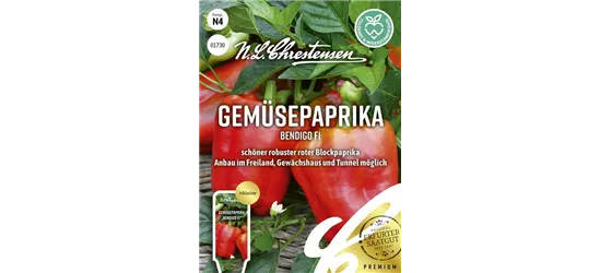 Paprikasamen 'Bendigo F1'