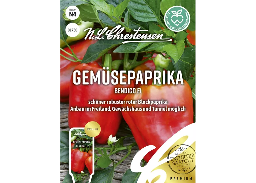 Paprikasamen 'Bendigo F1'