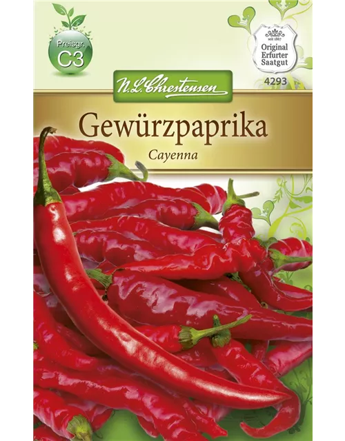 Paprikasamen 'Gewürzpfeffer Cayenna'