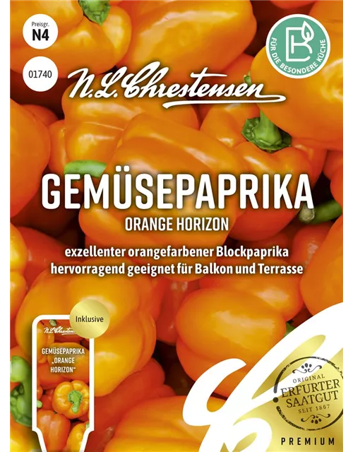 Paprikasamen 'Orange Horizon'