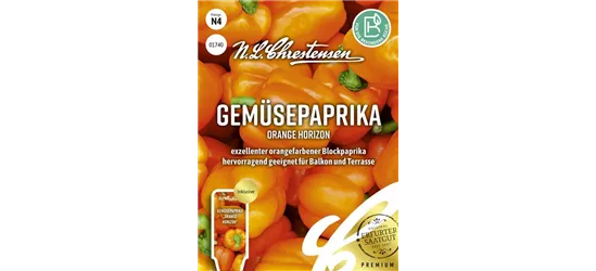 Paprikasamen 'Orange Horizon'