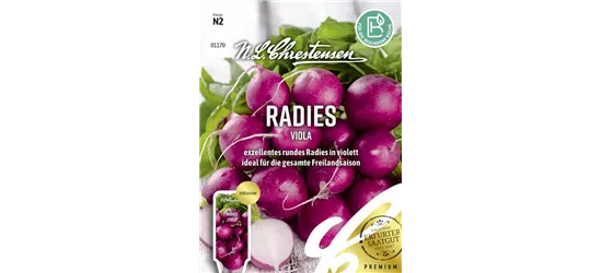 Radieschensamen 'Viola'