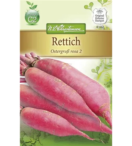 Rettichsamen 'Ostergruß Rosa 2'