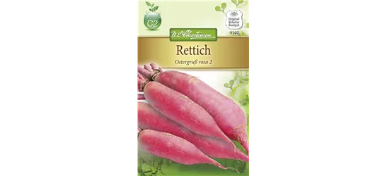 Rettichsamen 'Ostergruß Rosa 2'