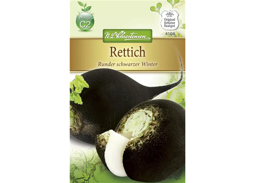 Rettichsamen 'Runder Schwarzer Winter'