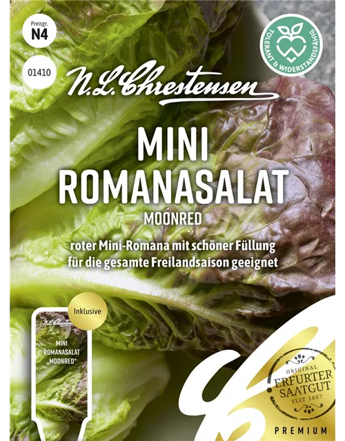 Romanasalatsamen 'Moonred'