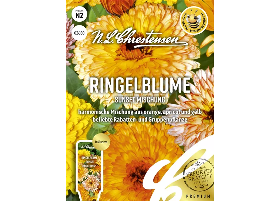 Ringelblumensamen 'Sunset Mischung'
