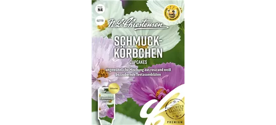 Schmuckkörbchensamen 'Cupcakes Mix'