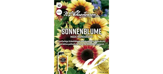 Sonnenblumensamen 'Magic Roundabout F1'