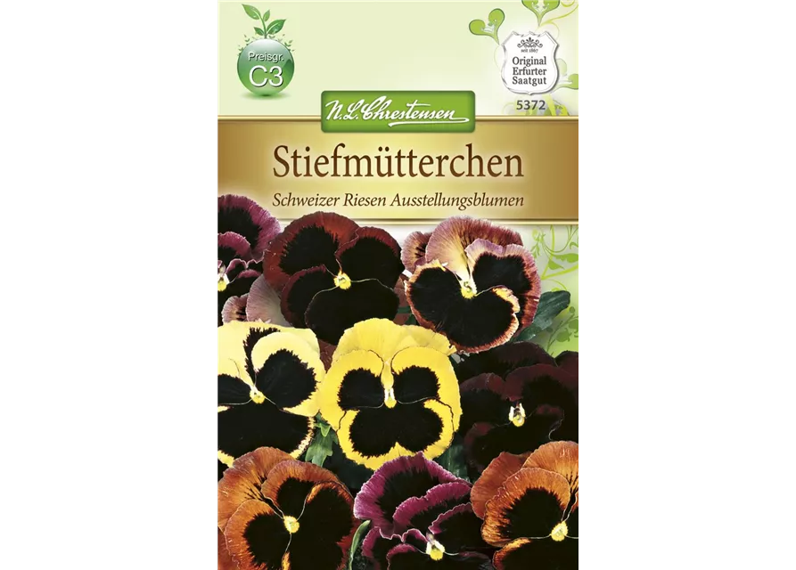 Stiefmütterchensamen 'Schweizer Riesen Ausstellungsblume'