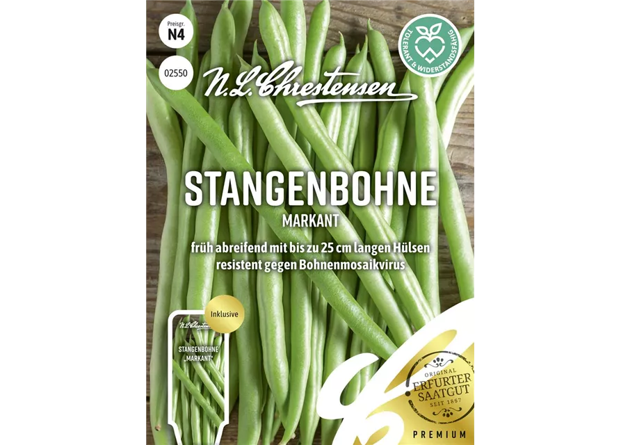 Stangenbohnensamen 'Markant'