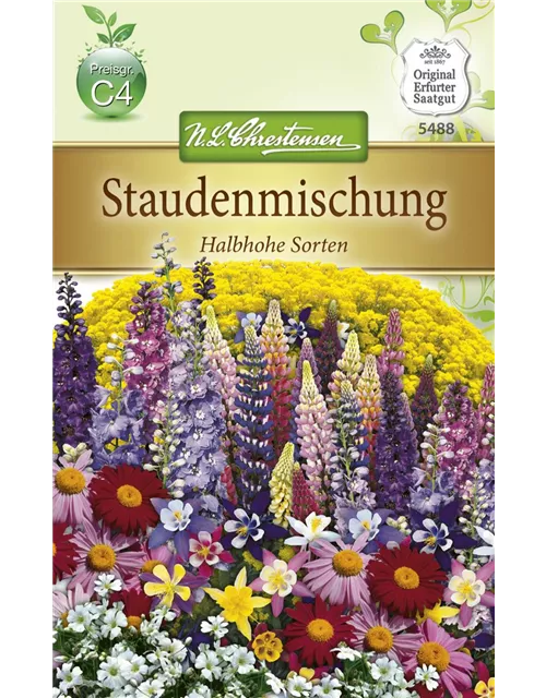 Staudensamenmischung 'Halbhohe Sorten'