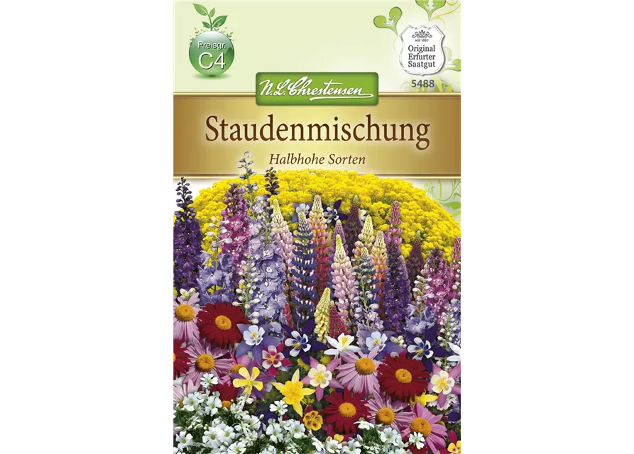 Staudensamenmischung 'Halbhohe Sorten'