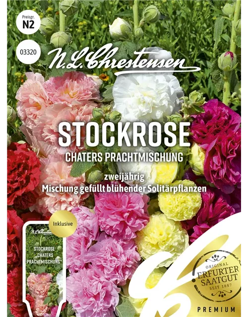 Stockrosensamen 'Chater'