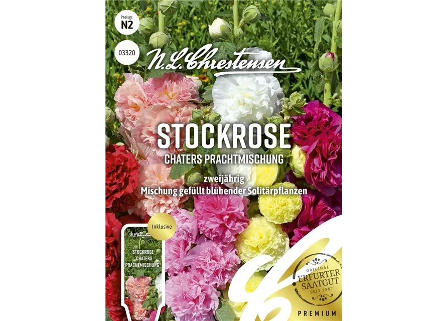 Stockrosensamen 'Chater'