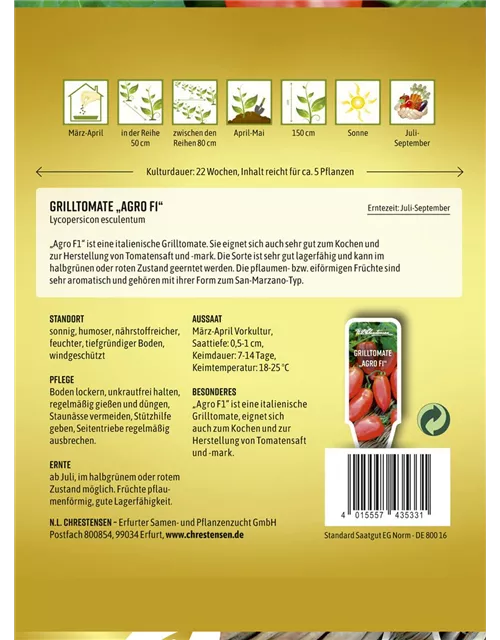 Tomatensamen 'Agro F1'