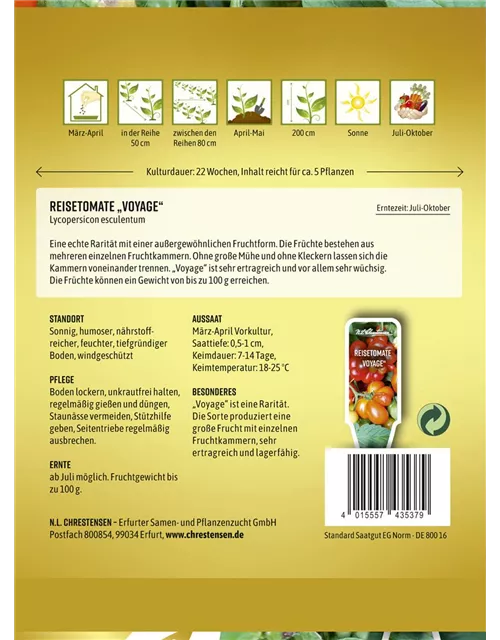 Tomatensamen 'Voyage'