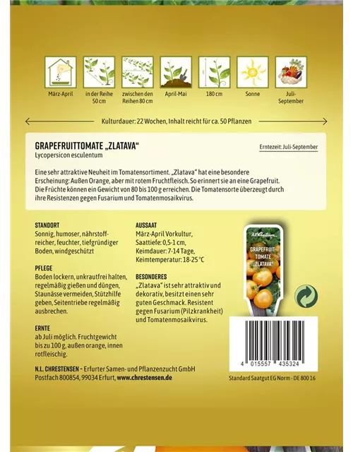 Tomatensamen 'Zlatava'