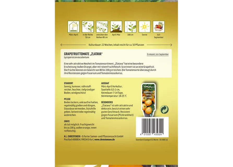 Tomatensamen 'Zlatava'