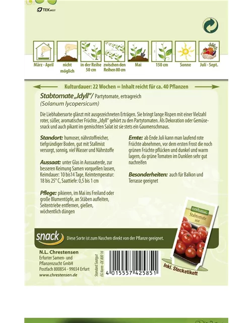 Tomatensamen 'Idyll'