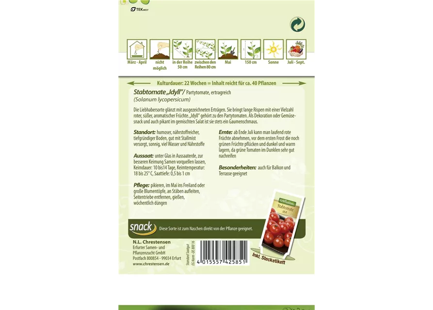 Tomatensamen 'Idyll'