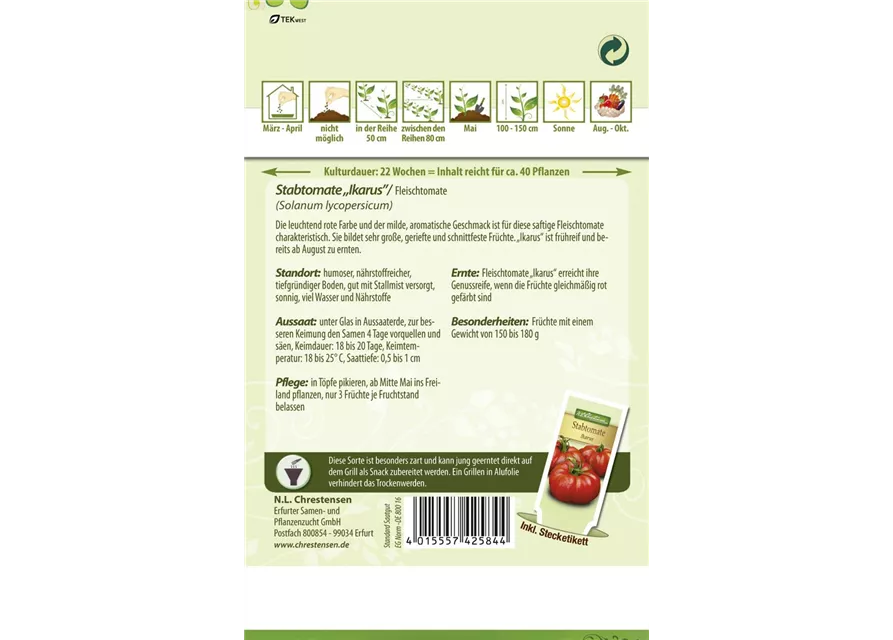 Tomatensamen 'Ikarus'