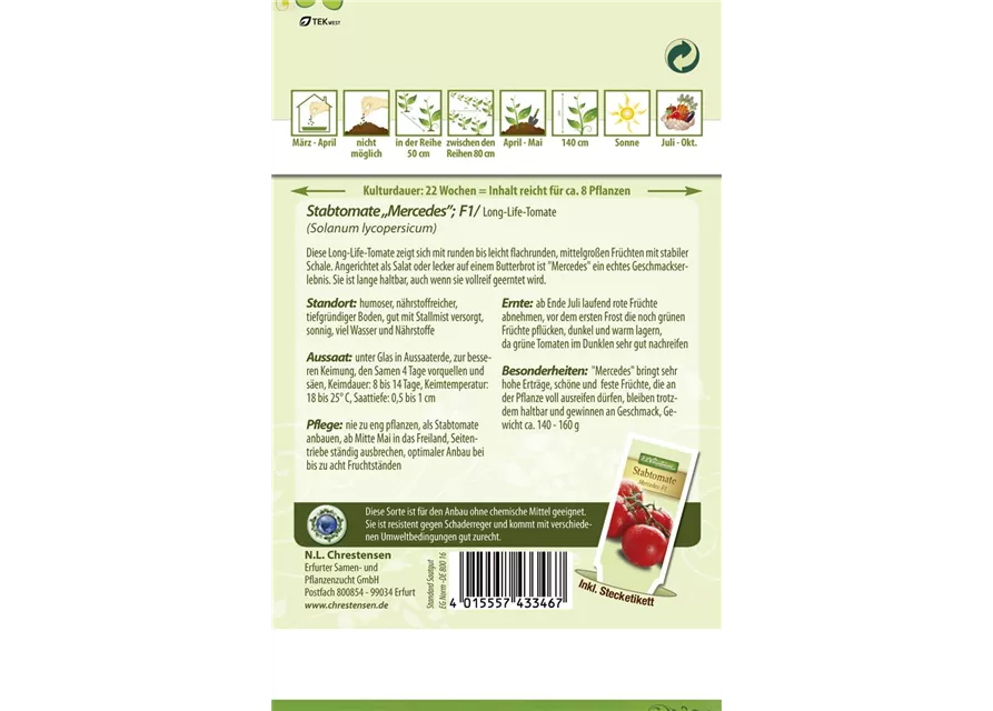 Tomatensamen 'Mercedes'