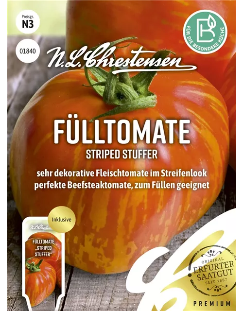 Tomatensamen 'Striped Stuffer'