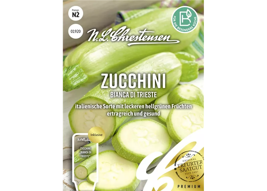 Zucchinisamen 'Bianca di Trieste'