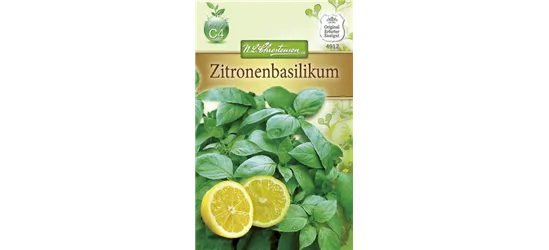 Zitronenbasilikumsamen