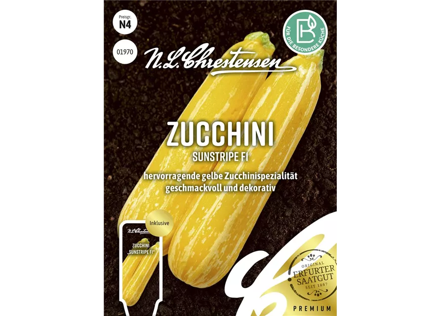 Zucchinisamen 'Sunstripe'