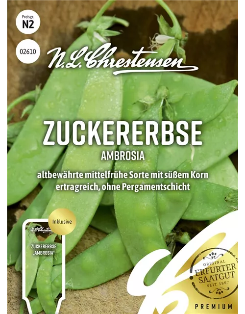 Zuckererbsensamen 'Ambrosia'