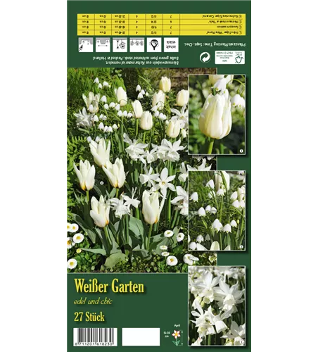 Blumenzwiebelsortiment 'Weißer Garten'