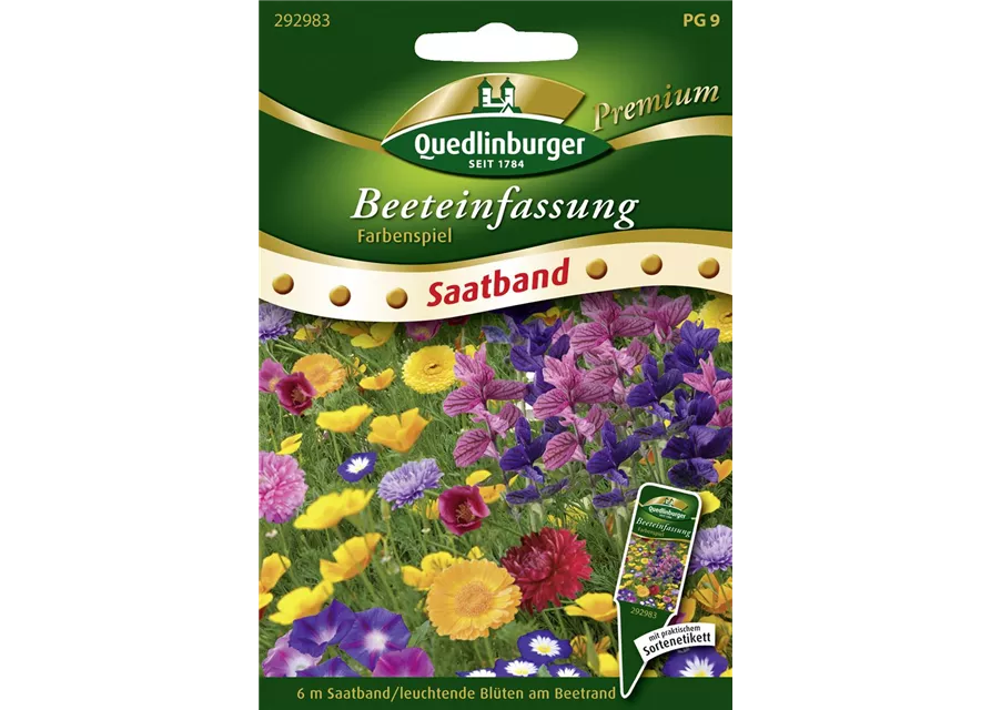 Beeteinfassung-Samen 'Farbenspiel'