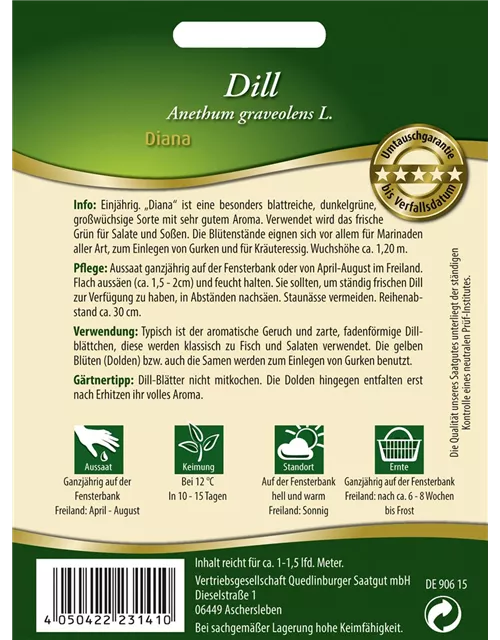Dillsamen 'Diana'